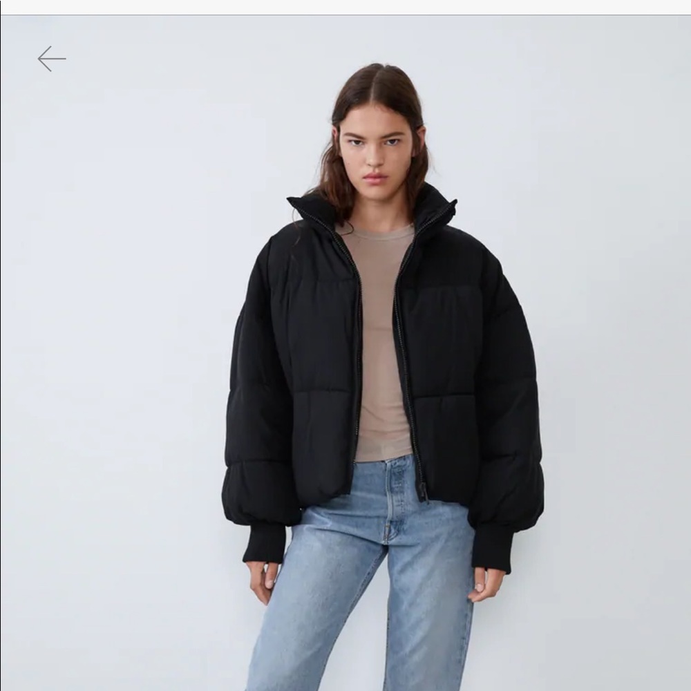 Zara oversized puffer, size xs
